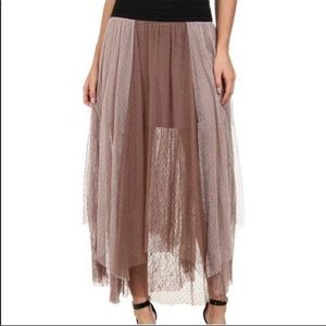 Free People multi layer skirt